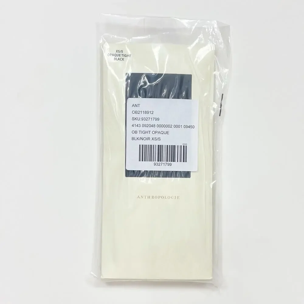 Anthropologie Opaque Tights